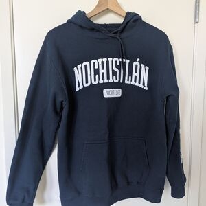 Navy Blue Graphic Hoodie